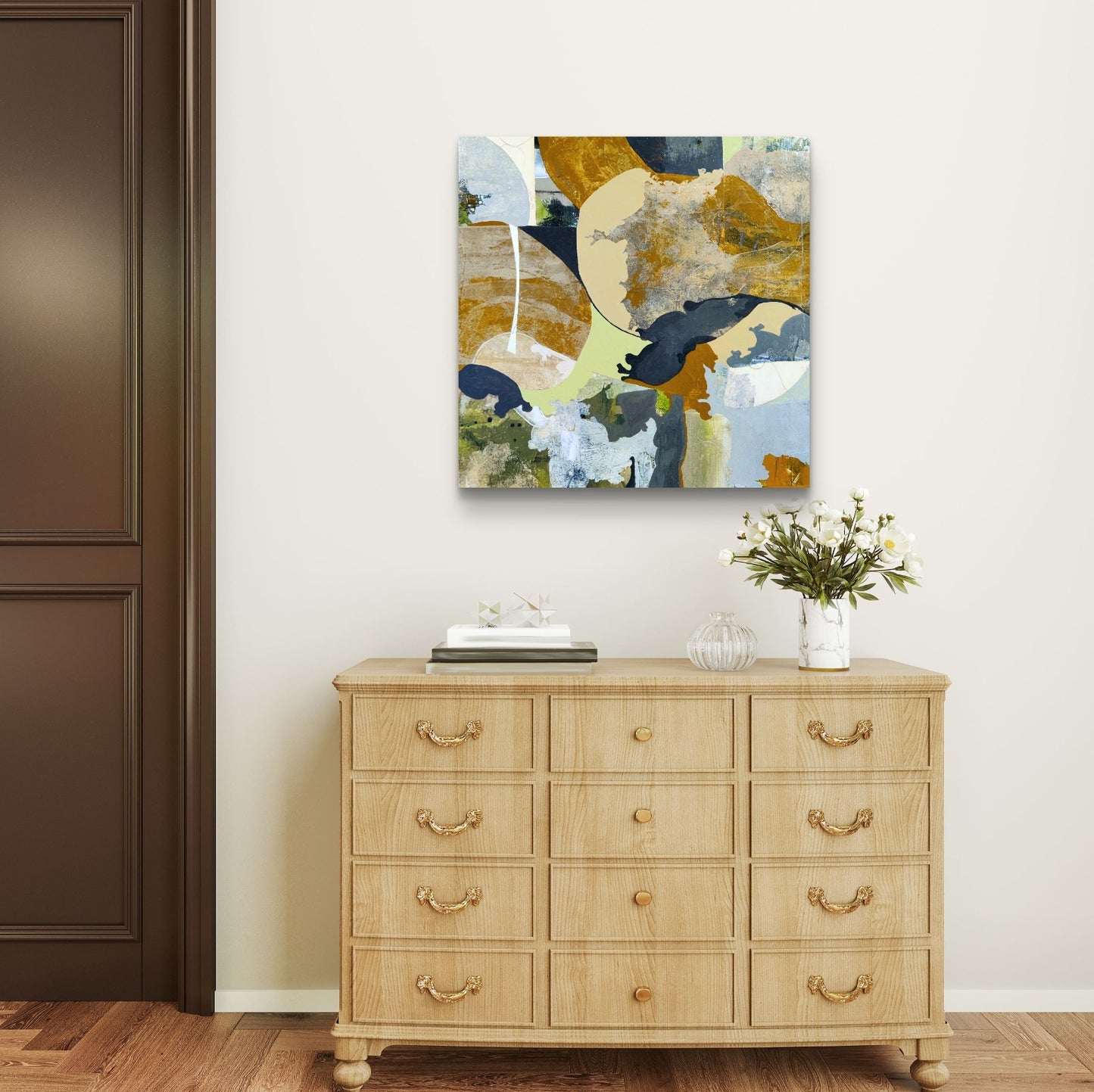 art by alison sherrow depicted as home decor interior