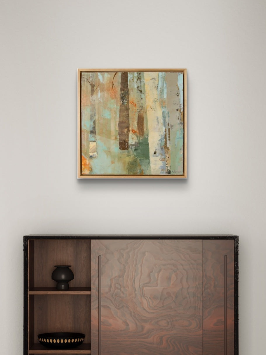 Peace and Quiet – a nature-inspired mixed media artwork.